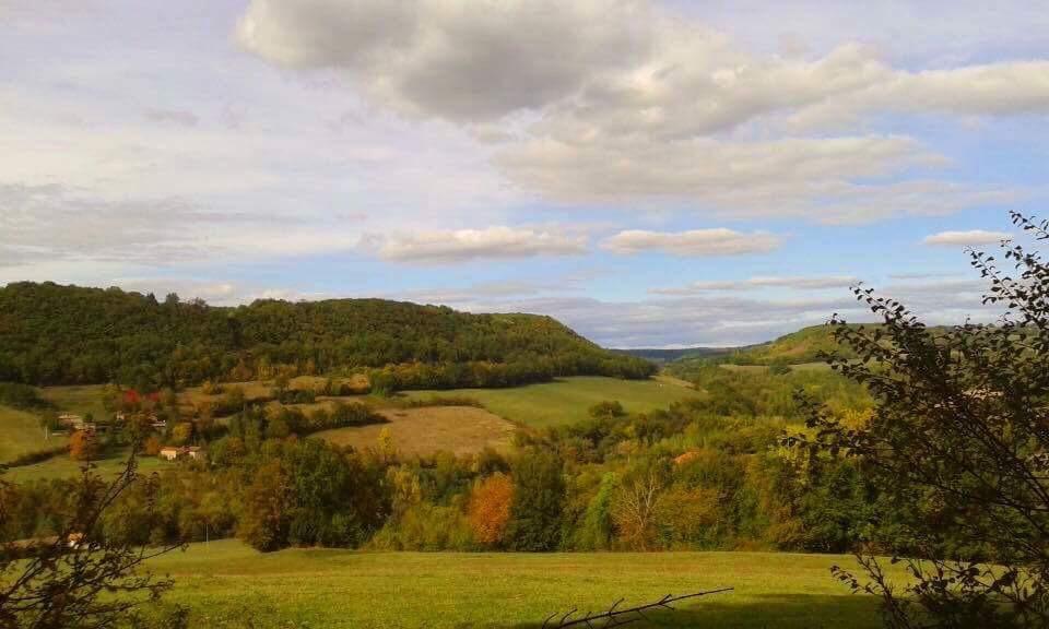 Domaine La Rose Bed and Breakfast Caylus Esterno foto